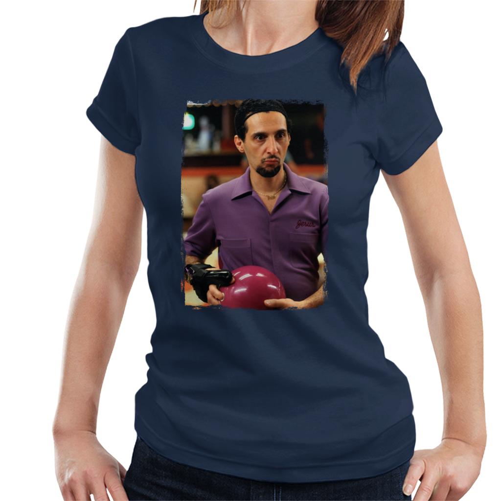 The Big Lebowski Jesus Bowling Women's T-Shirt-ALL + EVERY