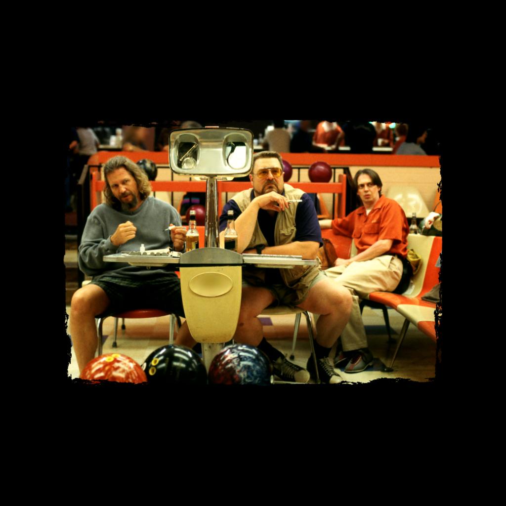 The Big Lebowski The Dude Walter And Theodore Bowling Women's T-Shirt-ALL + EVERY