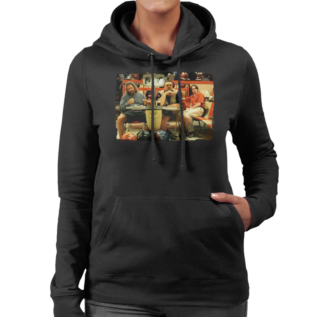 The Big Lebowski The Dude Walter And Theodore Bowling Women's Hooded Sweatshirt-ALL + EVERY