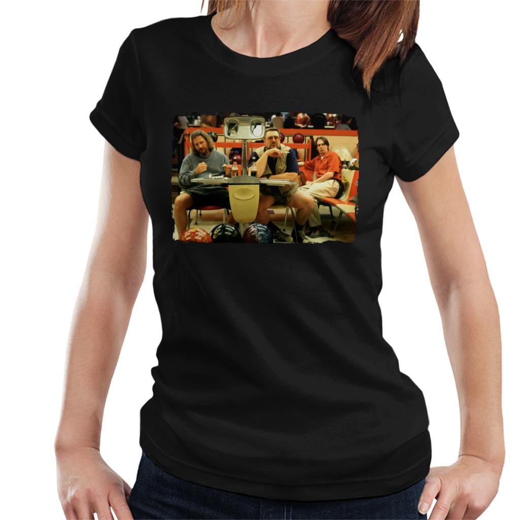 The Big Lebowski The Dude Walter And Theodore Bowling Women's T-Shirt-ALL + EVERY