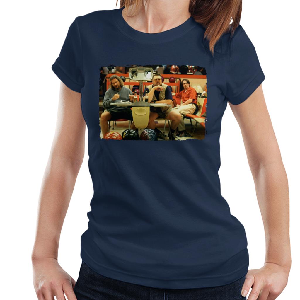 The Big Lebowski The Dude Walter And Theodore Bowling Women's T-Shirt-ALL + EVERY