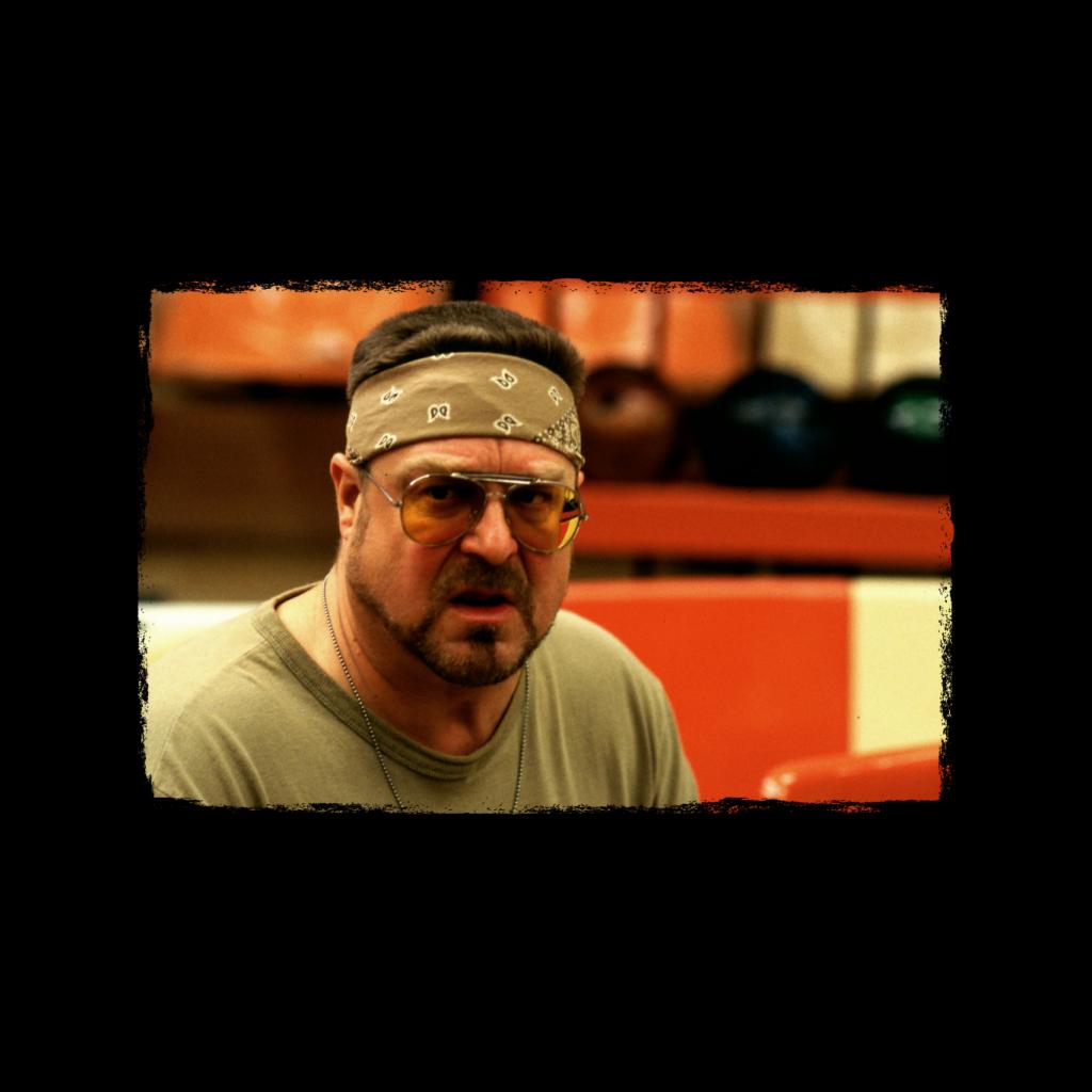 The Big Lebowski Walter Sobchak Sweatband Women's T-Shirt-ALL + EVERY