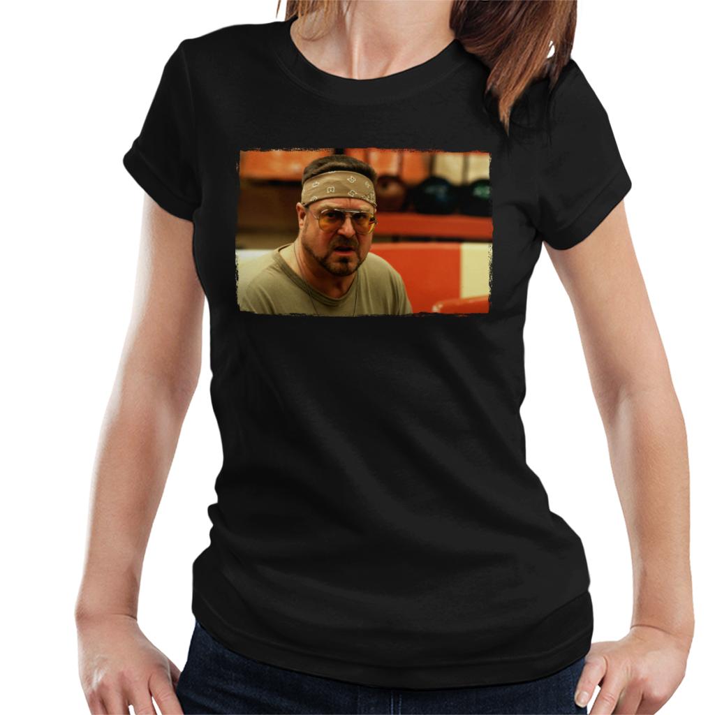 The Big Lebowski Walter Sobchak Sweatband Women's T-Shirt-ALL + EVERY