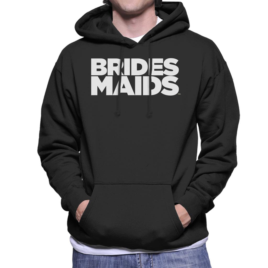 Bridesmaids Logo Bold Men's Hooded Sweatshirt-ALL + EVERY