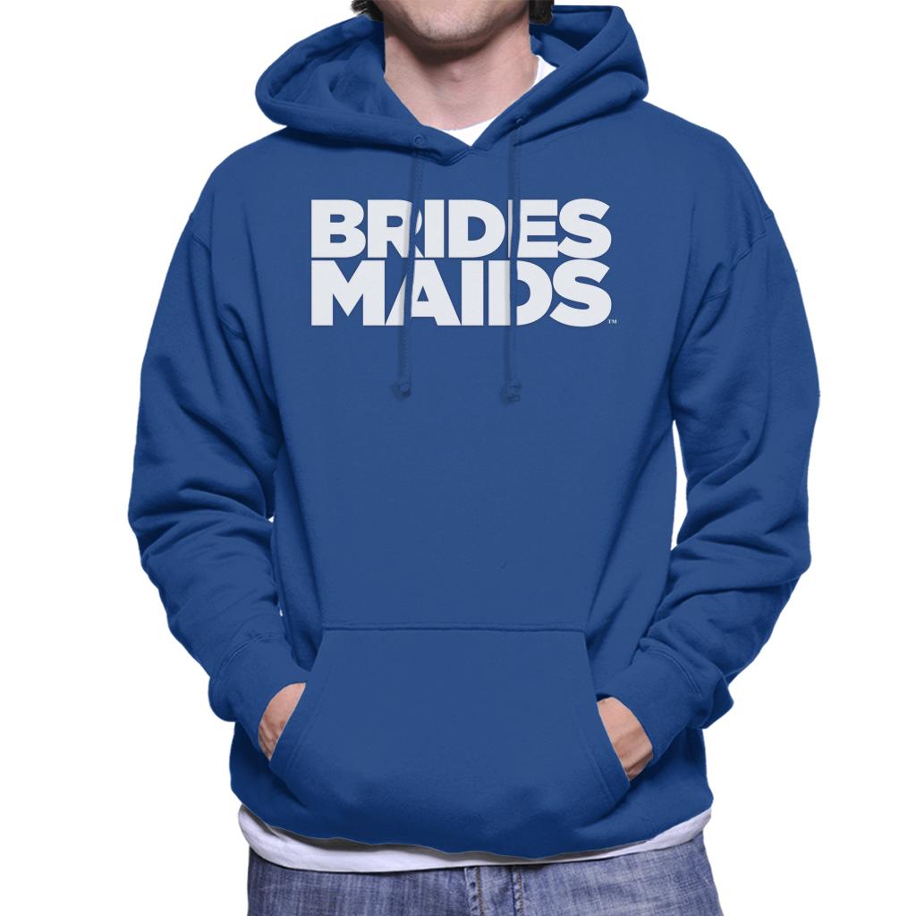 Bridesmaids Logo Bold Men's Hooded Sweatshirt-ALL + EVERY