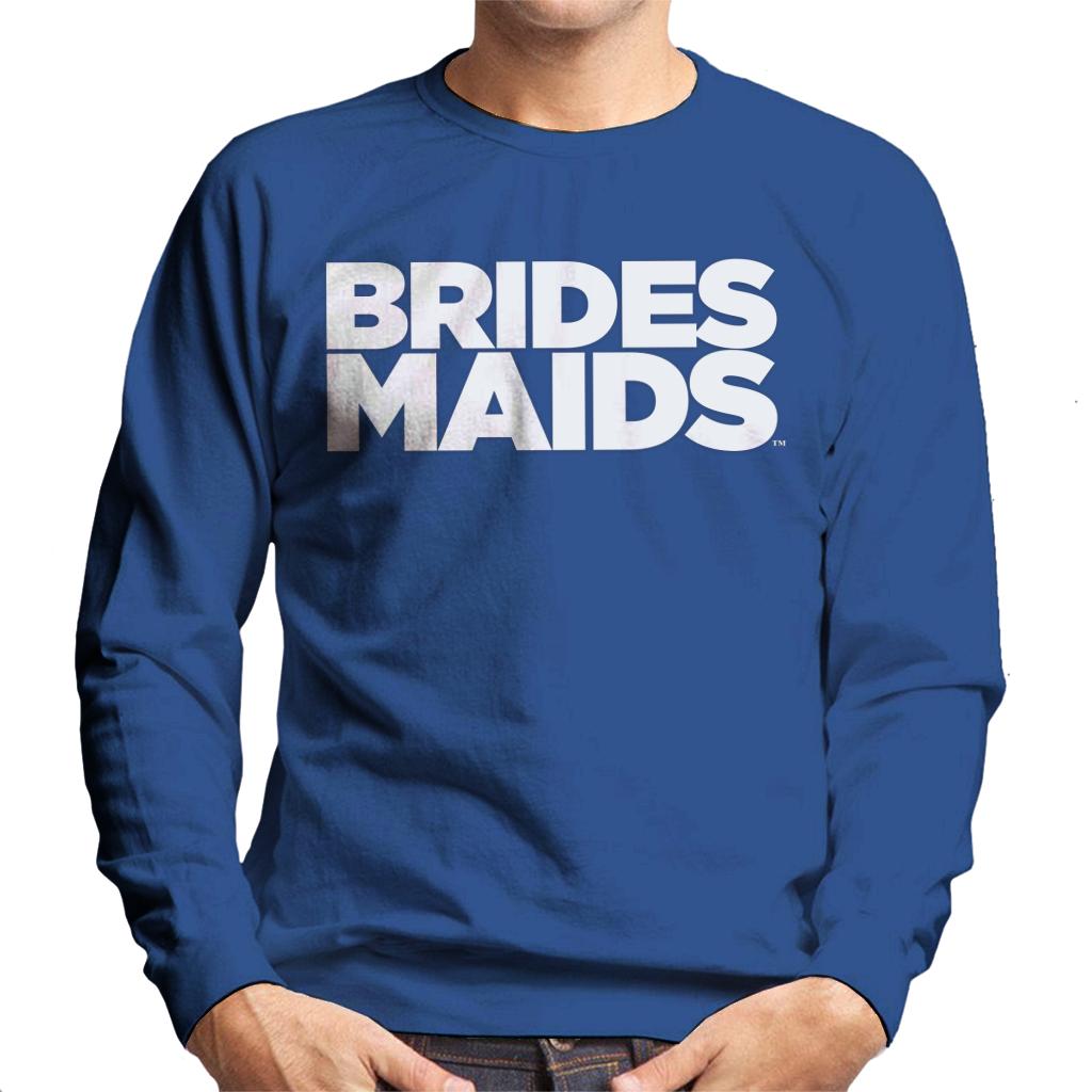 Bridesmaids Logo Bold Men's Sweatshirt-ALL + EVERY