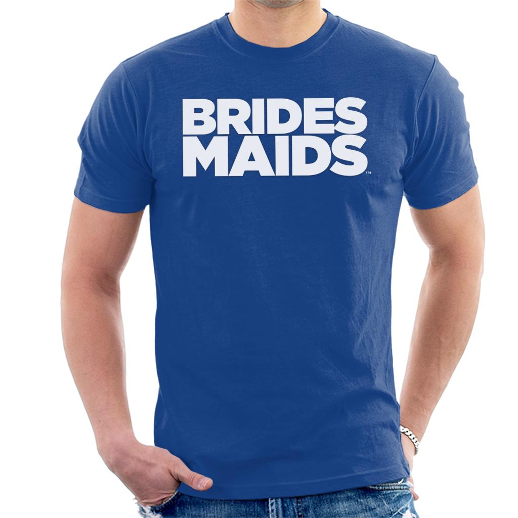 Bridesmaids Logo Bold Men's T-Shirt-ALL + EVERY