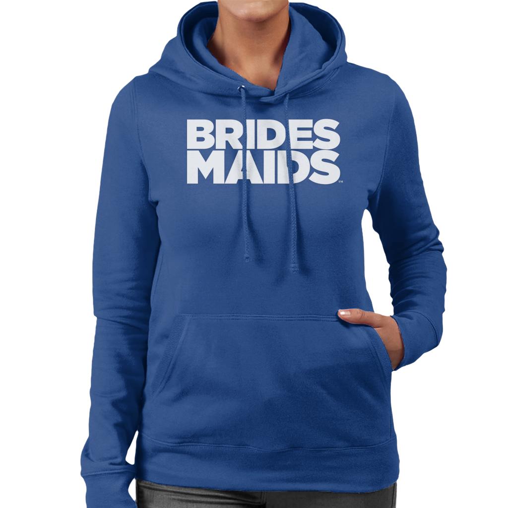 Bridesmaids Logo Bold Women's Hooded Sweatshirt-ALL + EVERY