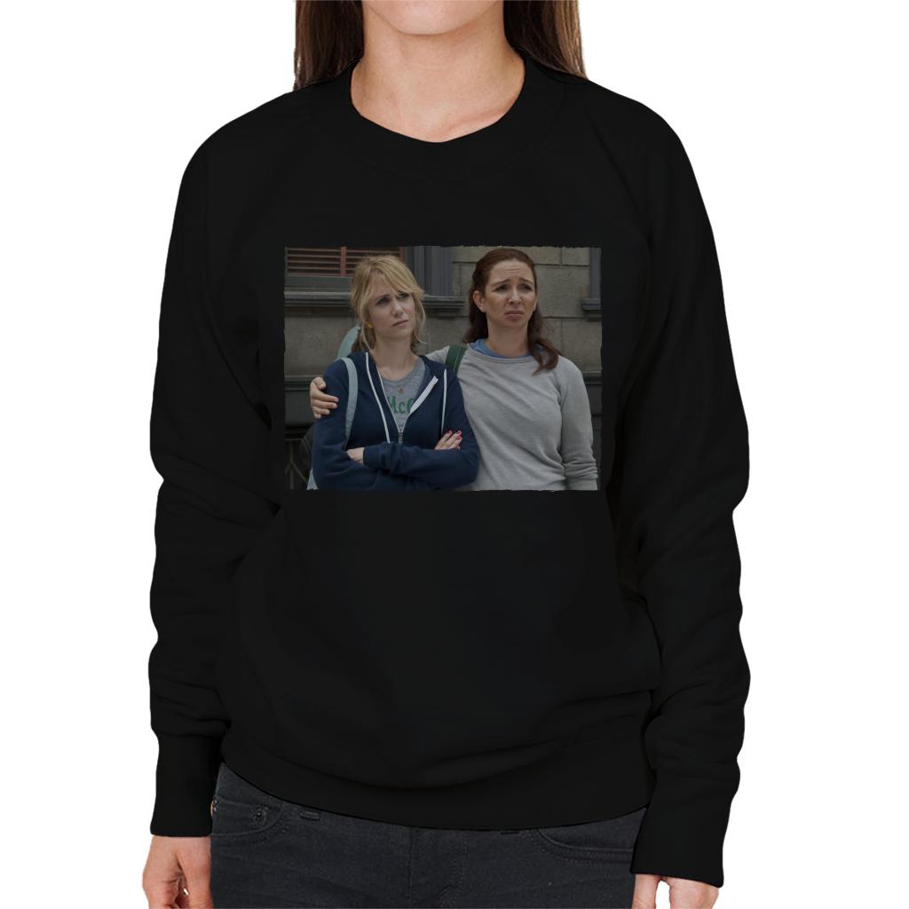 Bridesmaids Lillian Arm Around Annie Women's Sweatshirt-ALL + EVERY