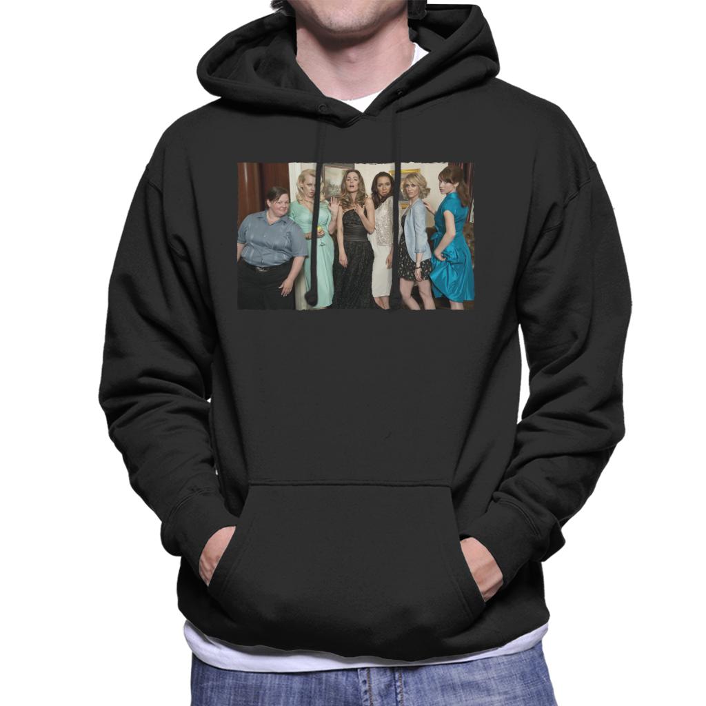 Bridesmaids Cast Photo Men's Hooded Sweatshirt-ALL + EVERY