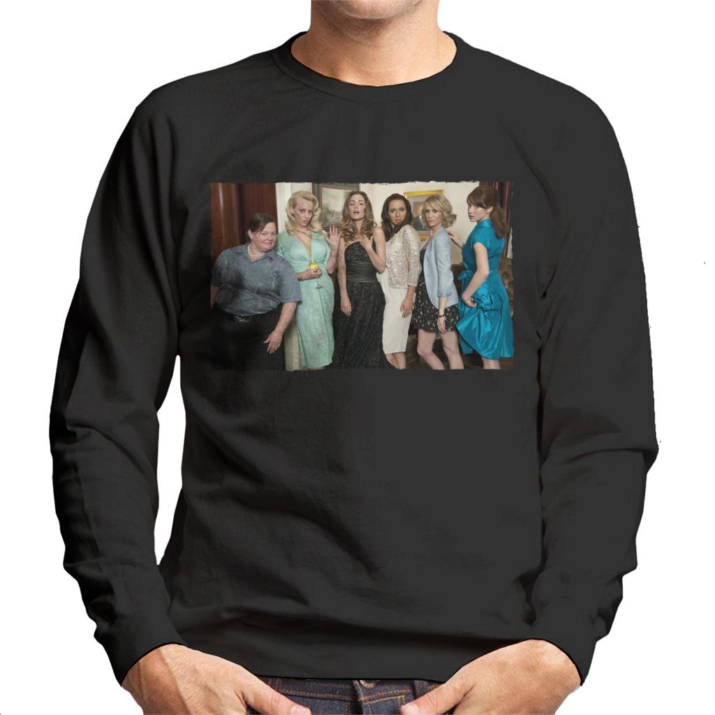 Bridesmaids Cast Photo Men's Sweatshirt-ALL + EVERY