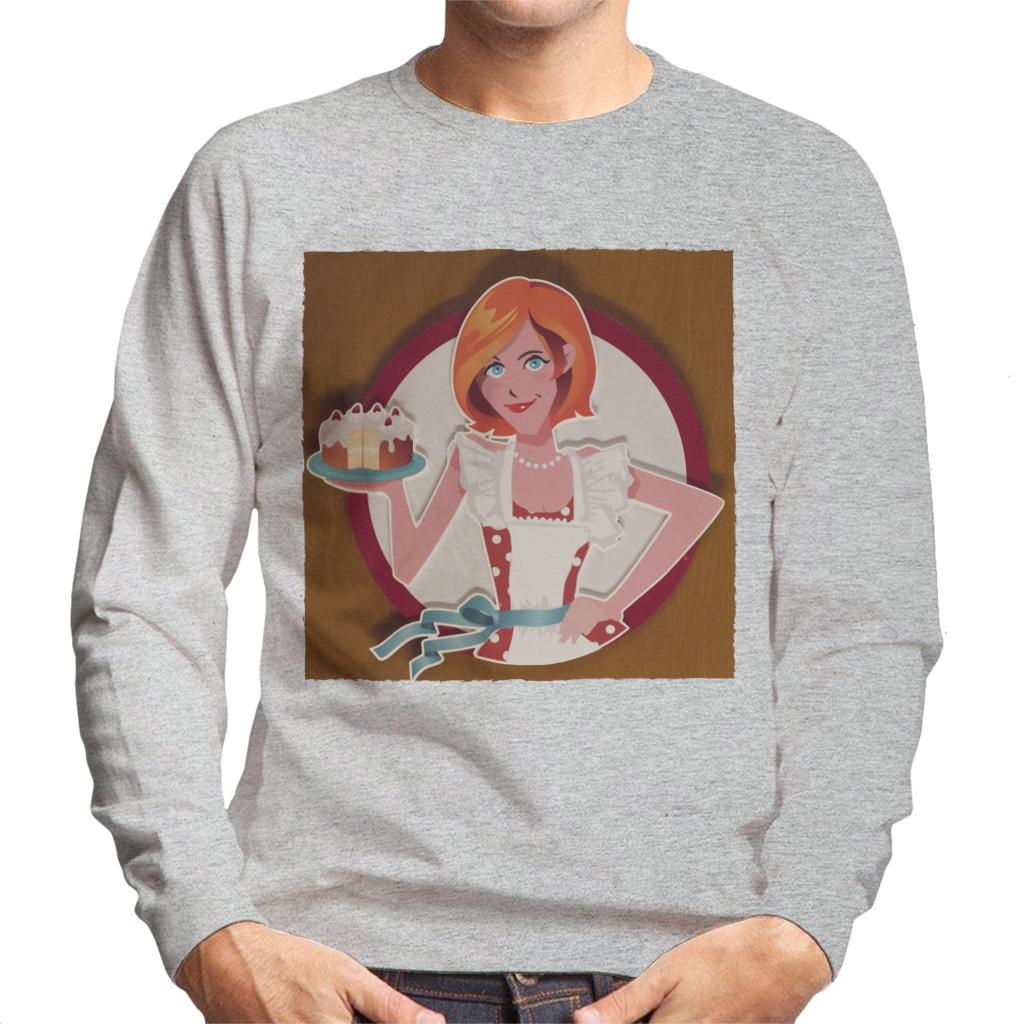 Bridesmaids Cake Baby Logo Men's Sweatshirt-ALL + EVERY