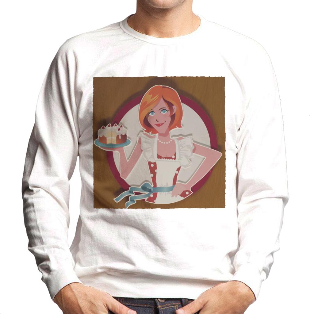 Bridesmaids Cake Baby Logo Men's Sweatshirt-ALL + EVERY