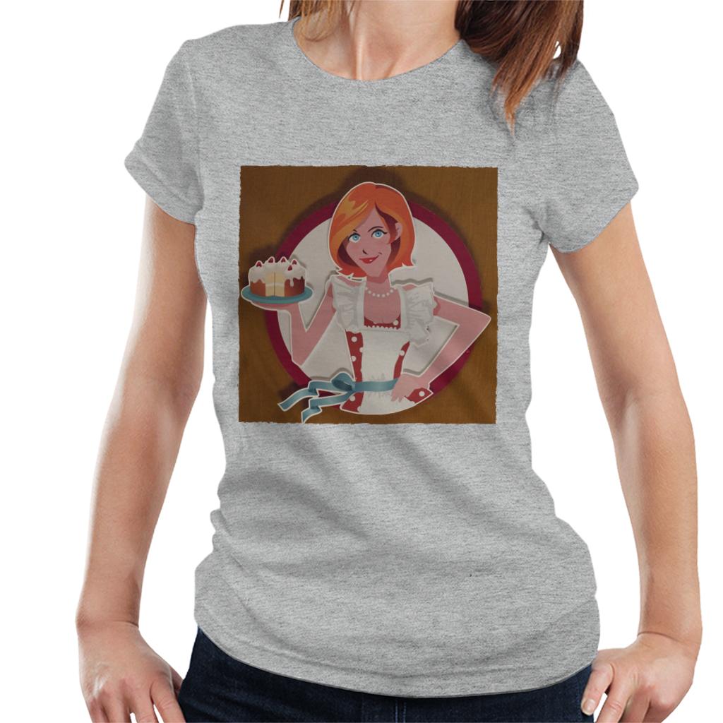 Bridesmaids Cake Baby Logo Women's T-Shirt-ALL + EVERY