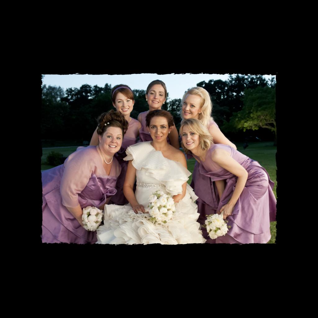 Bridesmaids Bridal Party Wedding Photo Men's T-Shirt-ALL + EVERY