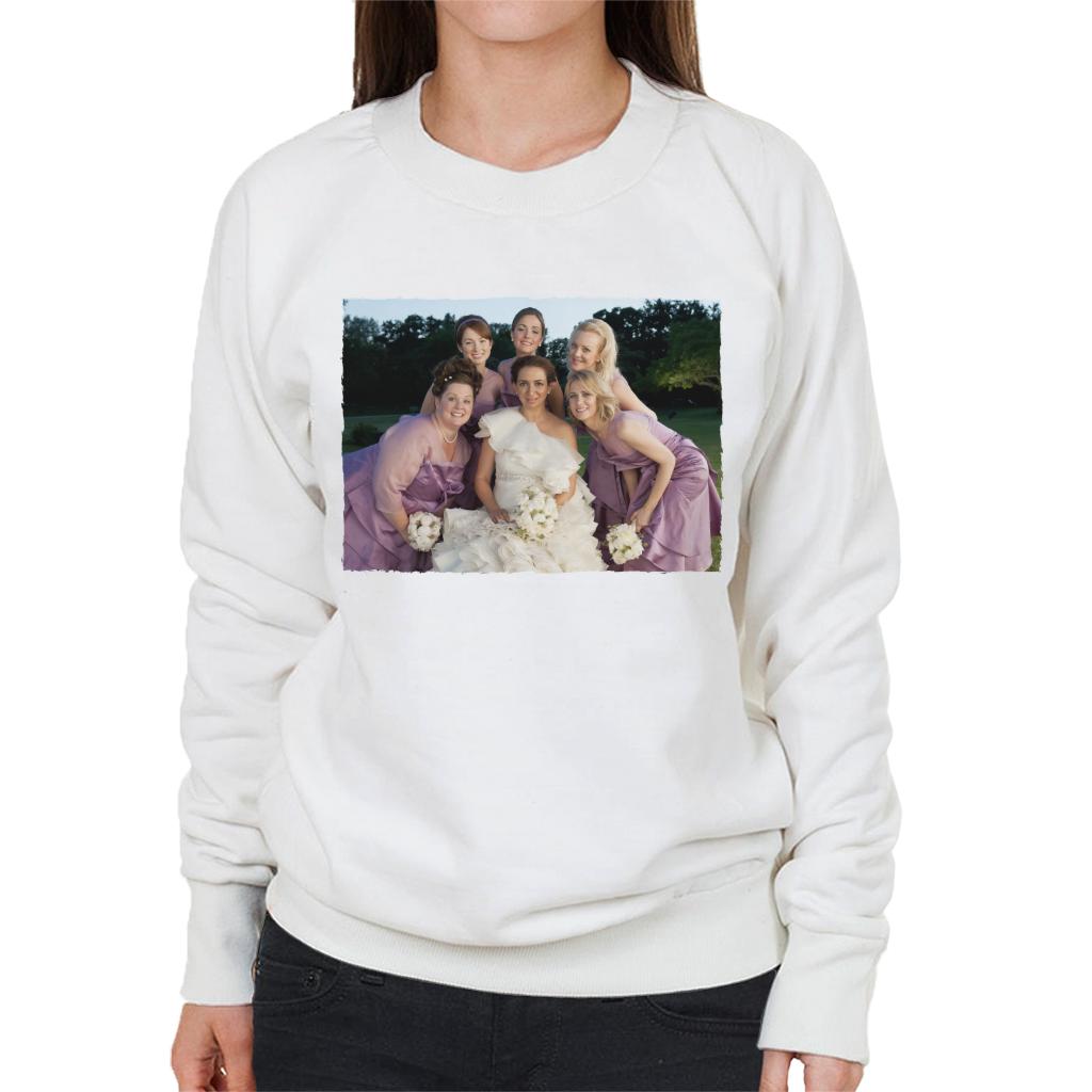 Bridesmaids Bridal Party Wedding Photo Women's Sweatshirt-ALL + EVERY