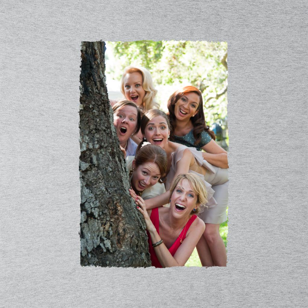 Bridesmaids Bridal Party Around Tree Men's T-Shirt-ALL + EVERY