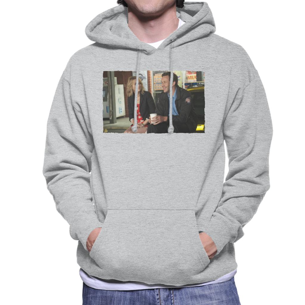 Bridesmaids Annie And Rhodes Drinking Coffee Men's Hooded Sweatshirt-ALL + EVERY