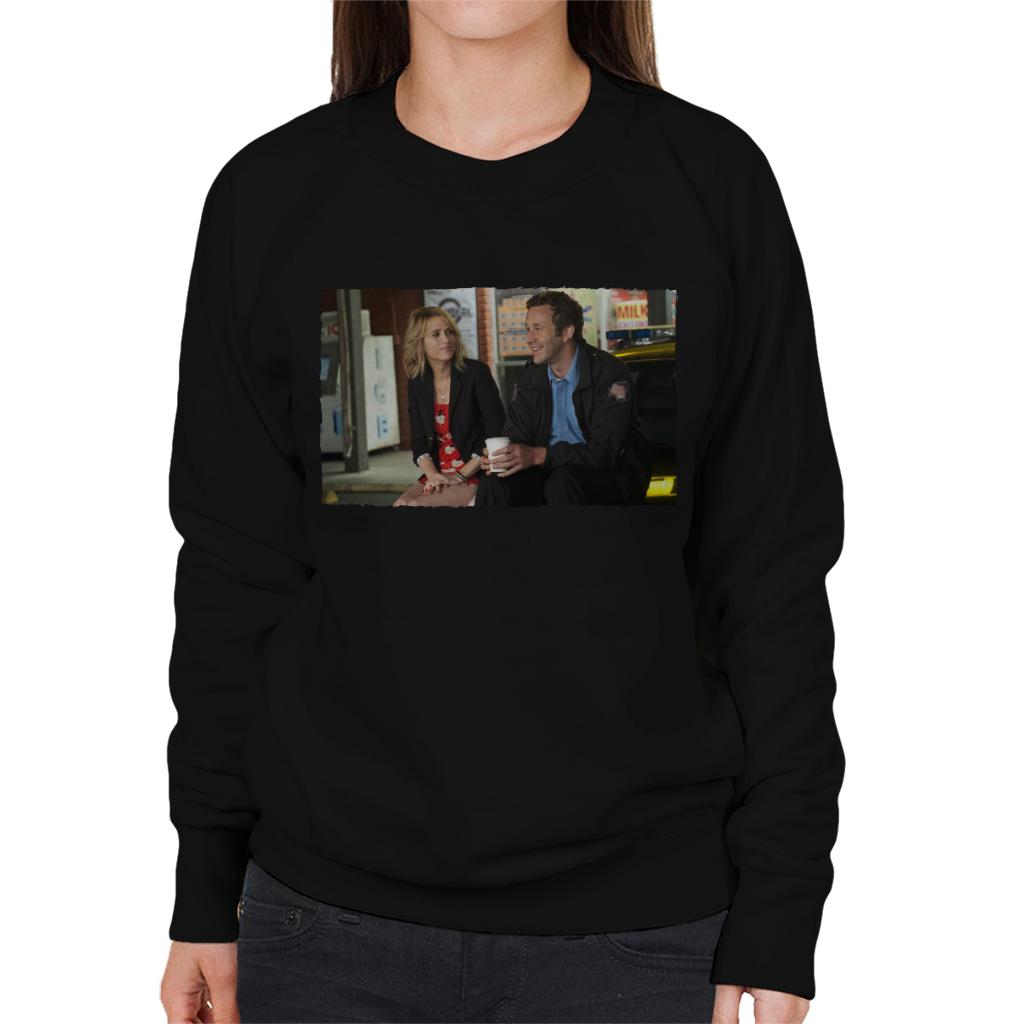 Bridesmaids Annie And Rhodes Drinking Coffee Women's Sweatshirt-ALL + EVERY