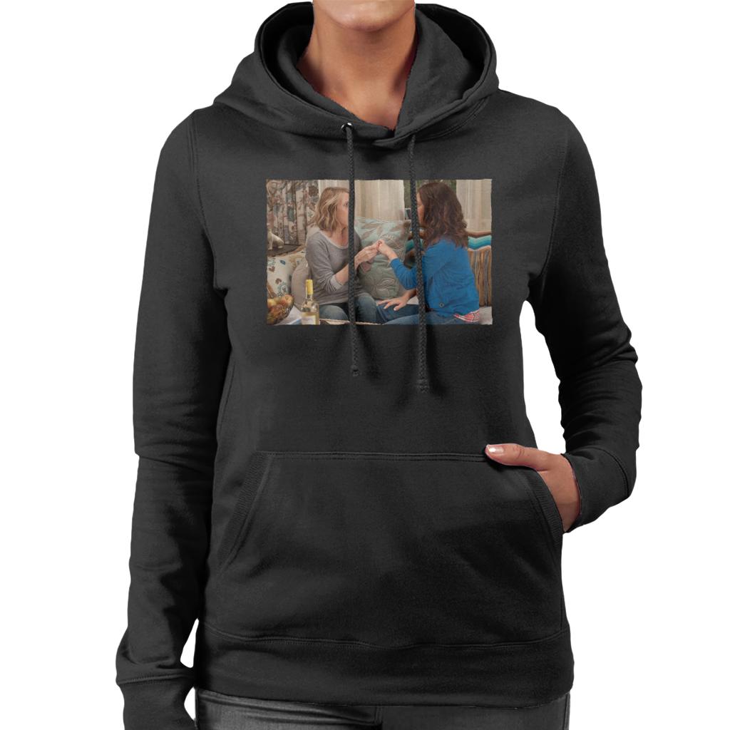 Bridesmaids Annie And Lillian Reveals Engagement Women's Hooded Sweatshirt-ALL + EVERY