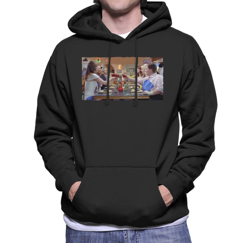 Bridesmaids Bridal Dinner Party Men's Hooded Sweatshirt-ALL + EVERY