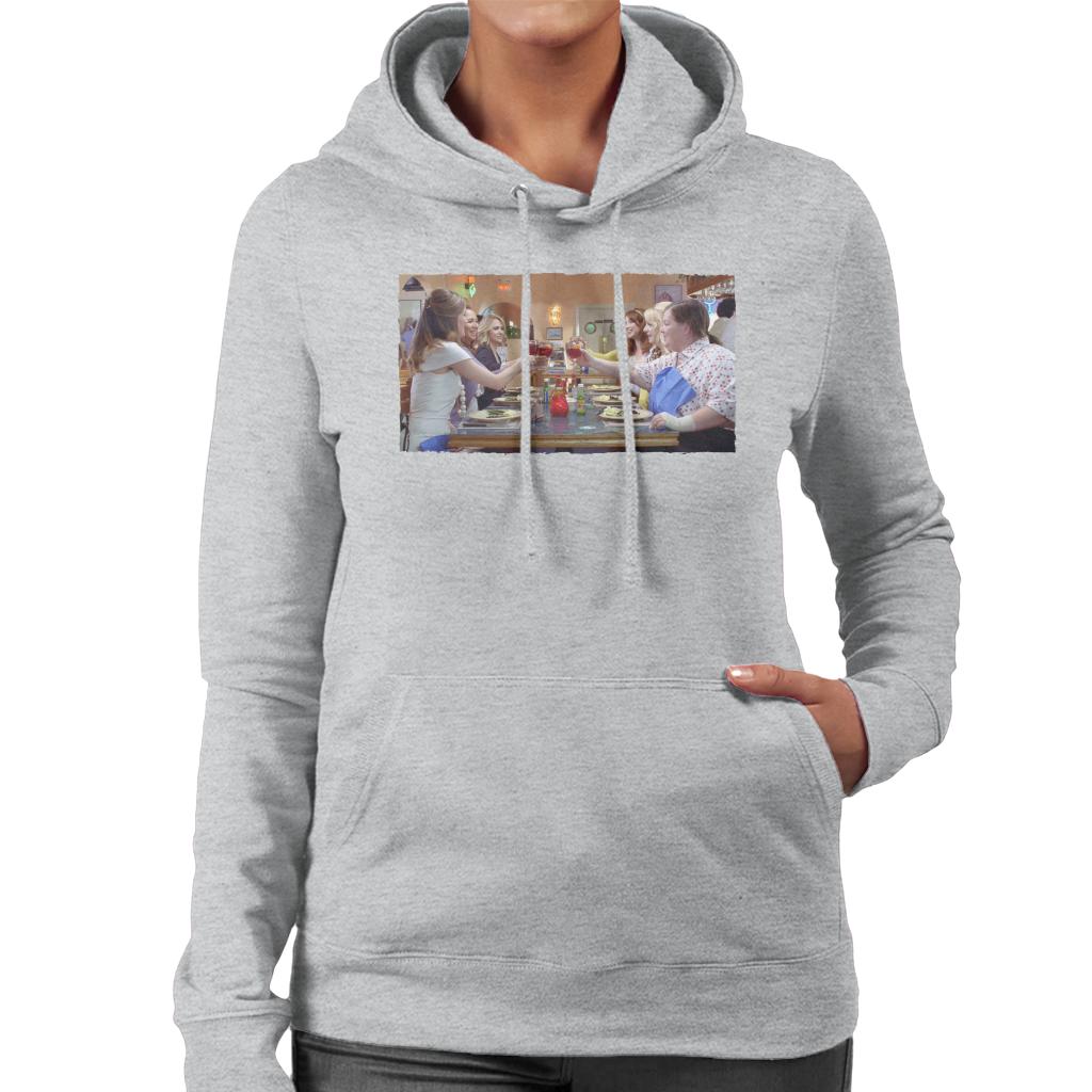 Bridesmaids Bridal Dinner Party Women's Hooded Sweatshirt-ALL + EVERY