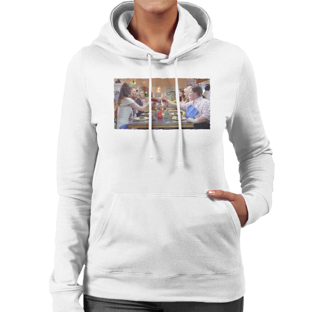 Bridesmaids Bridal Dinner Party Women's Hooded Sweatshirt-ALL + EVERY