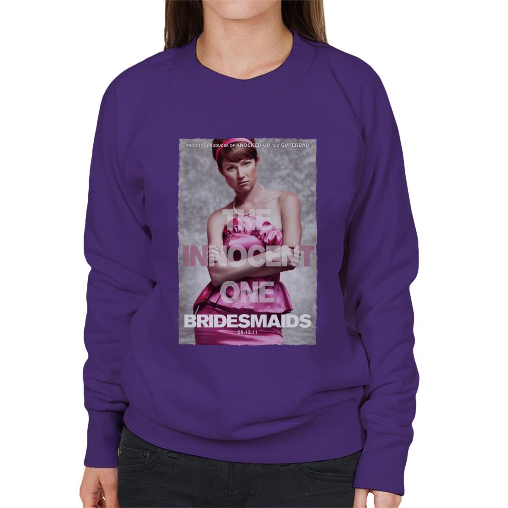 Bridesmaids Becca Movie Poster The Innocent Ones Women's Sweatshirt-ALL + EVERY