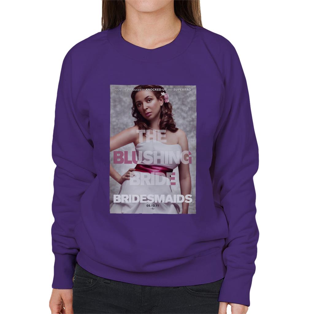 Bridesmaids Lillian The Blushing Bride Women's Sweatshirt-ALL + EVERY