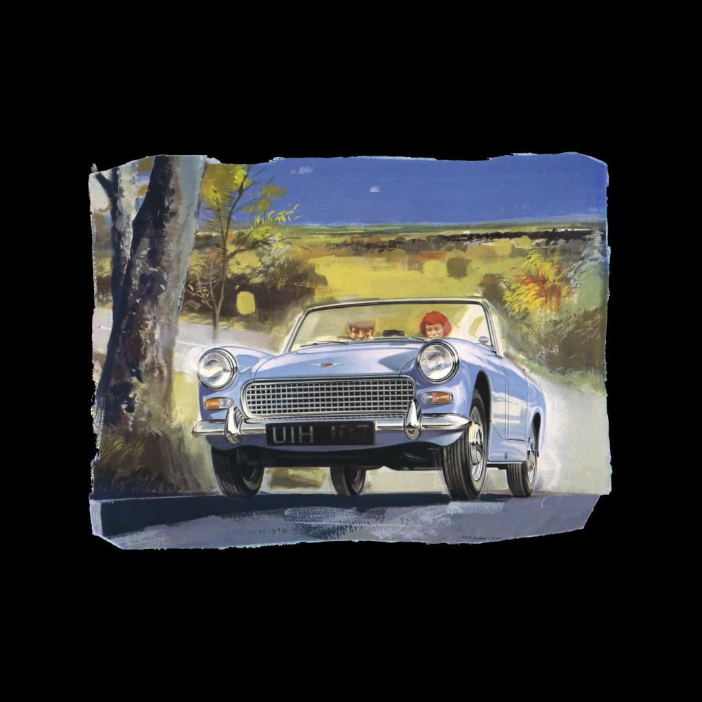 Austin Healey Countryside Background British Motor Heritage Men's Sweatshirt-ALL + EVERY