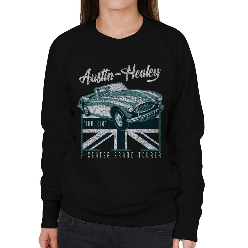 Austin Healey 2 Seater Grand Tourer British Motor Heritage Women's Sweatshirt-ALL + EVERY