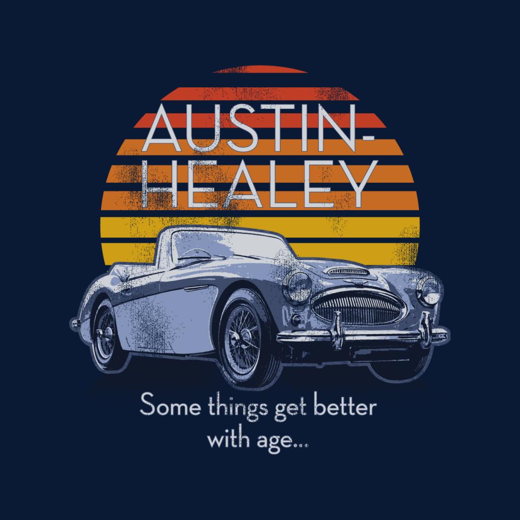 Austin Healey Some Things Get Better With Age British Motor Heritage Women's Hooded Sweatshirt-ALL + EVERY