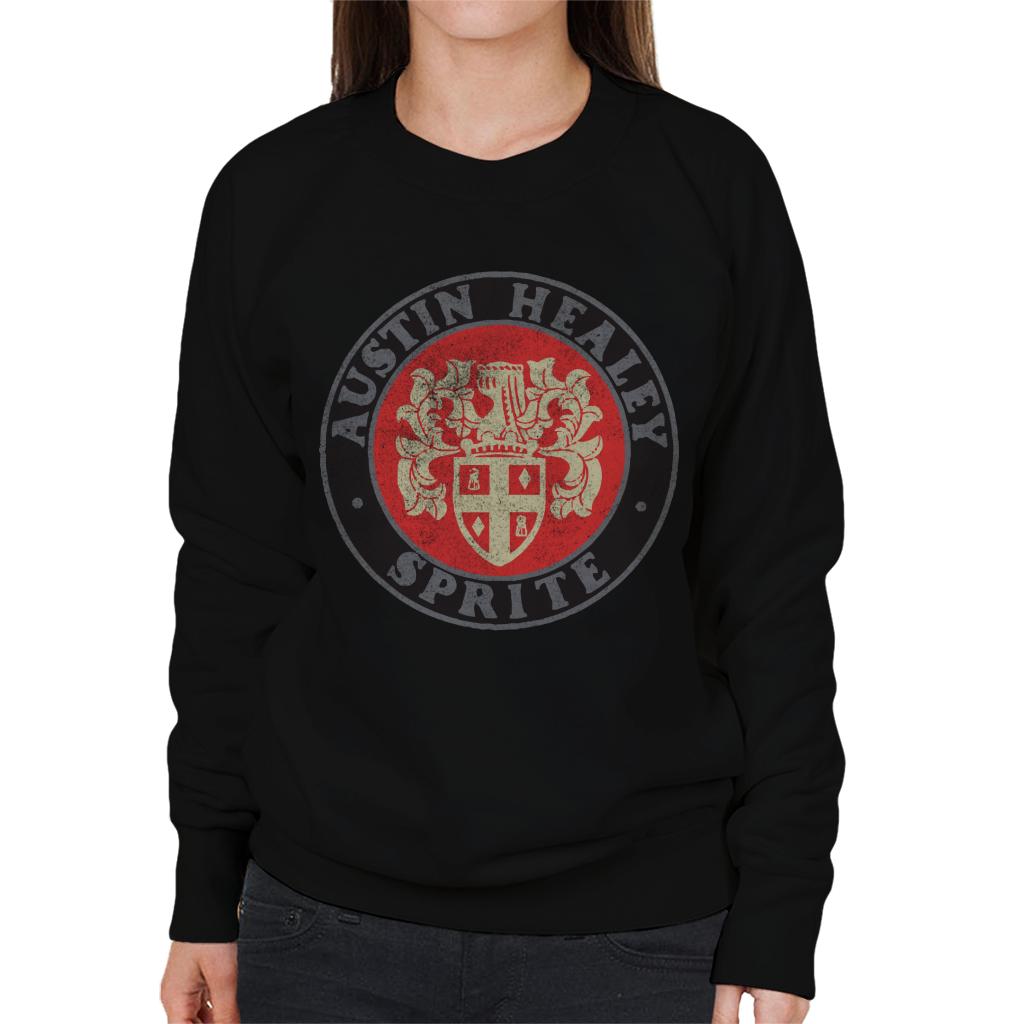 Austin Healey Sprite Logo British Motor Heritage Women's Sweatshirt-ALL + EVERY