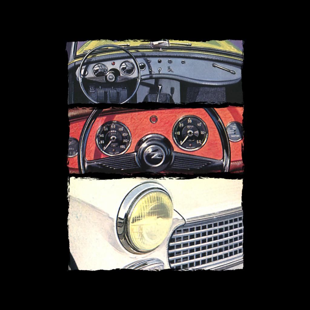 Austin Healey Montage British Motor Heritage Women's Hooded Sweatshirt-ALL + EVERY