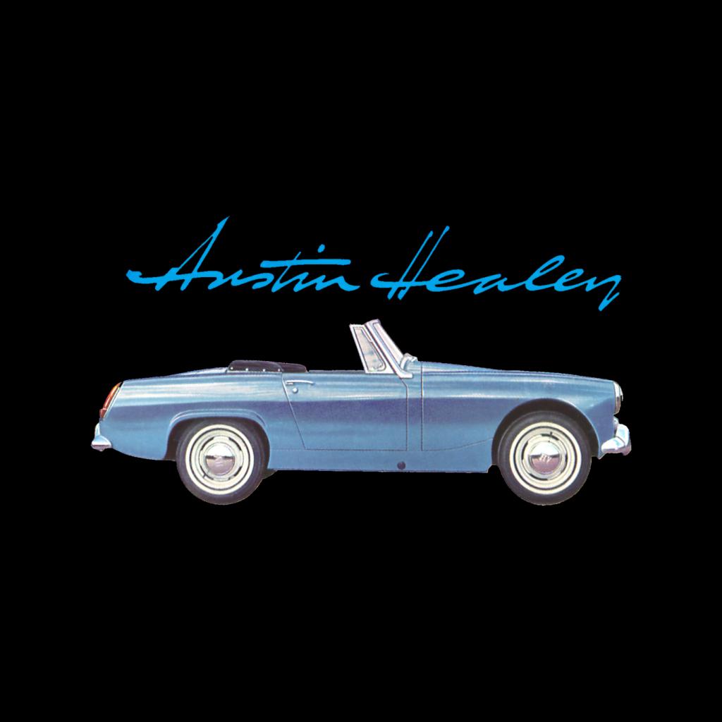 Austin Healey Blue British Motor Heritage Women's Hooded Sweatshirt-ALL + EVERY