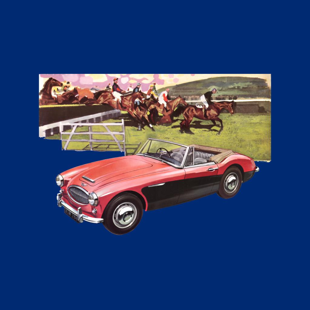 Austin Healey Sports Horses Jump British Motor Heritage Men's Sweatshirt-ALL + EVERY