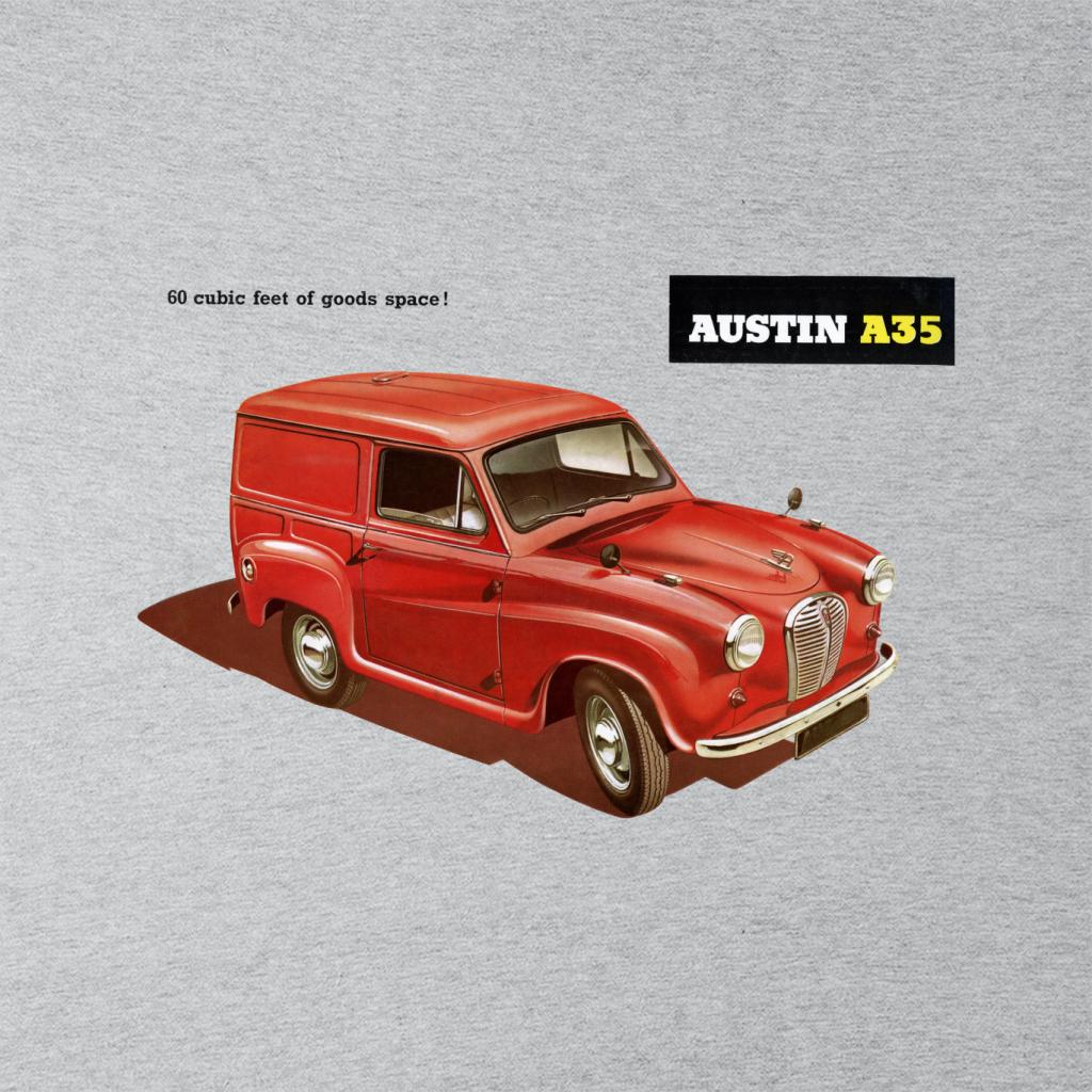 Austin A35 Goods Space British Motor Heritage Women's T-Shirt-ALL + EVERY