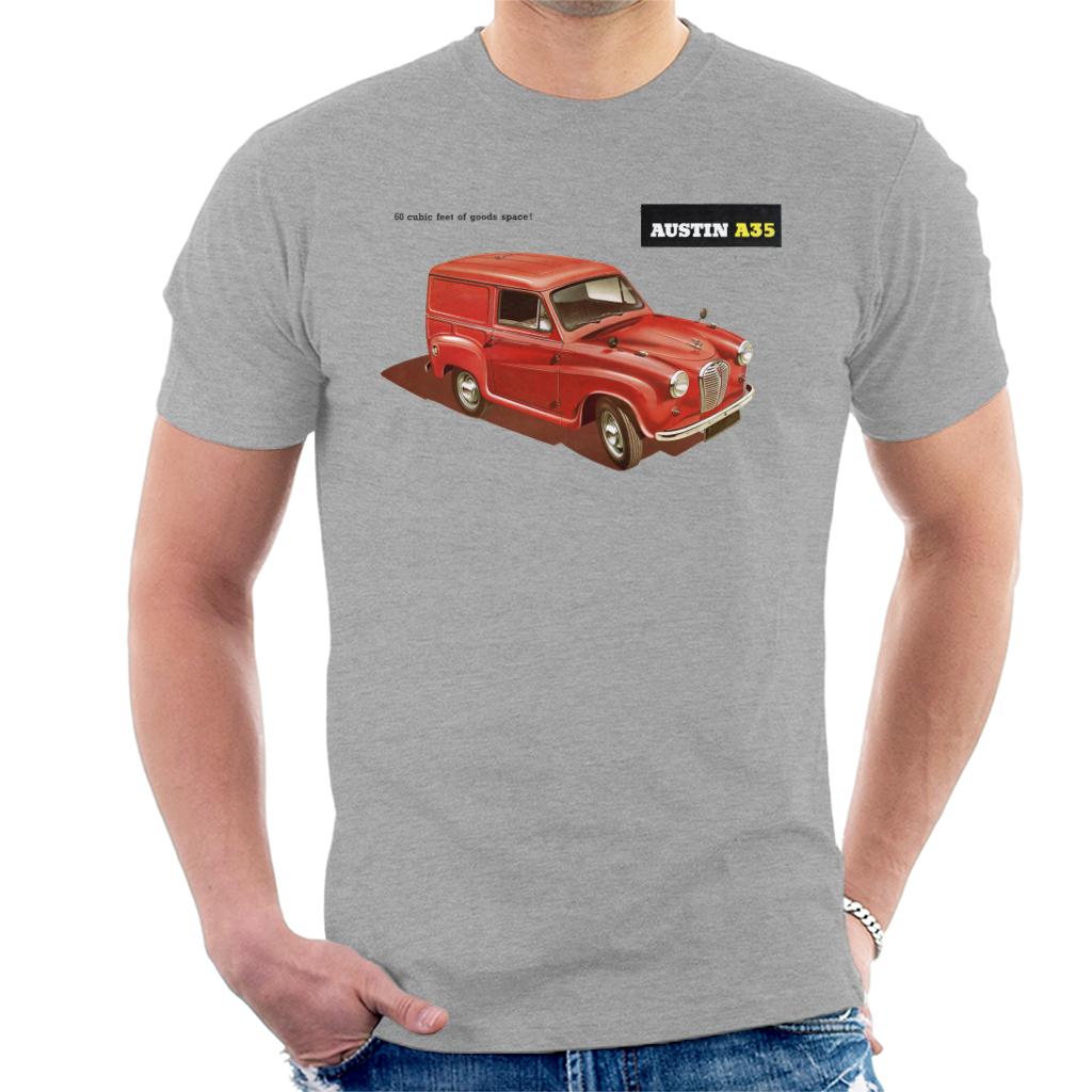 Austin A35 Goods Space British Motor Heritage Men's T-Shirt-ALL + EVERY