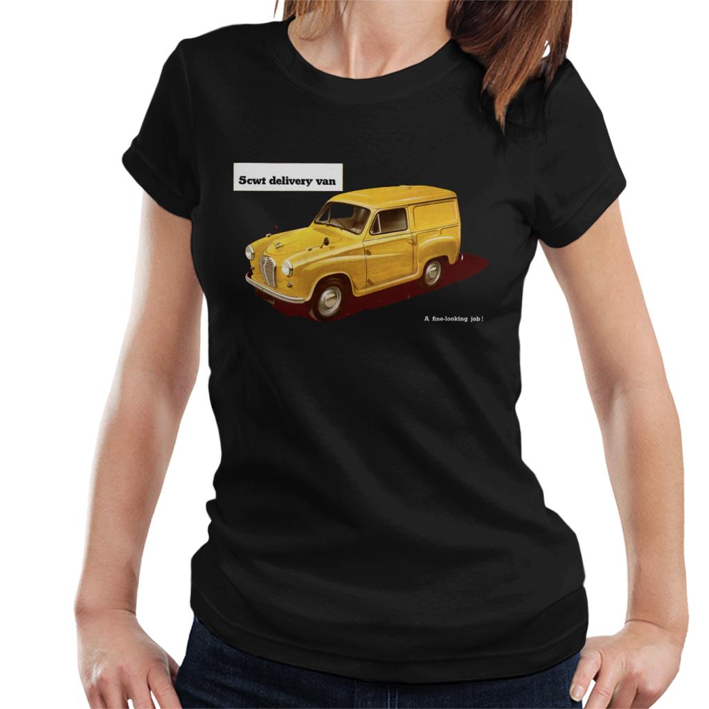 Austin 5cwt Delivery Van British Motor Heritage Women's T-Shirt-ALL + EVERY