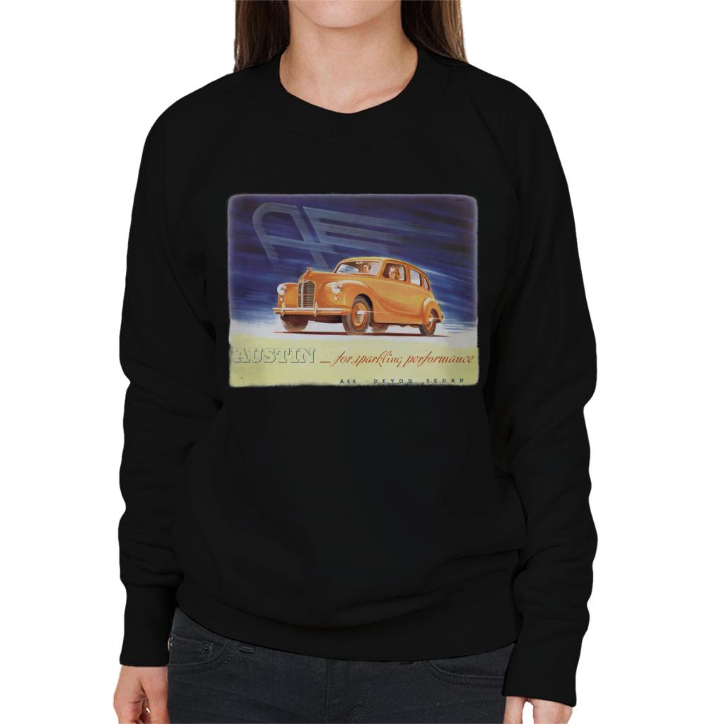 Austin For Sparkling Performance British Motor Heritage Women's Sweatshirt-ALL + EVERY