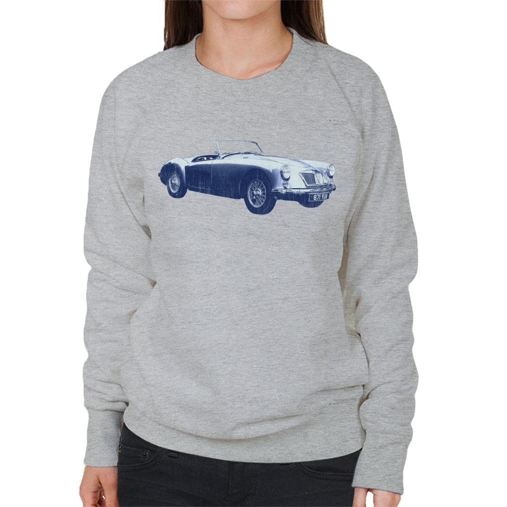 MG MGA 1962 British Motor Heritage Women's Sweatshirt-ALL + EVERY