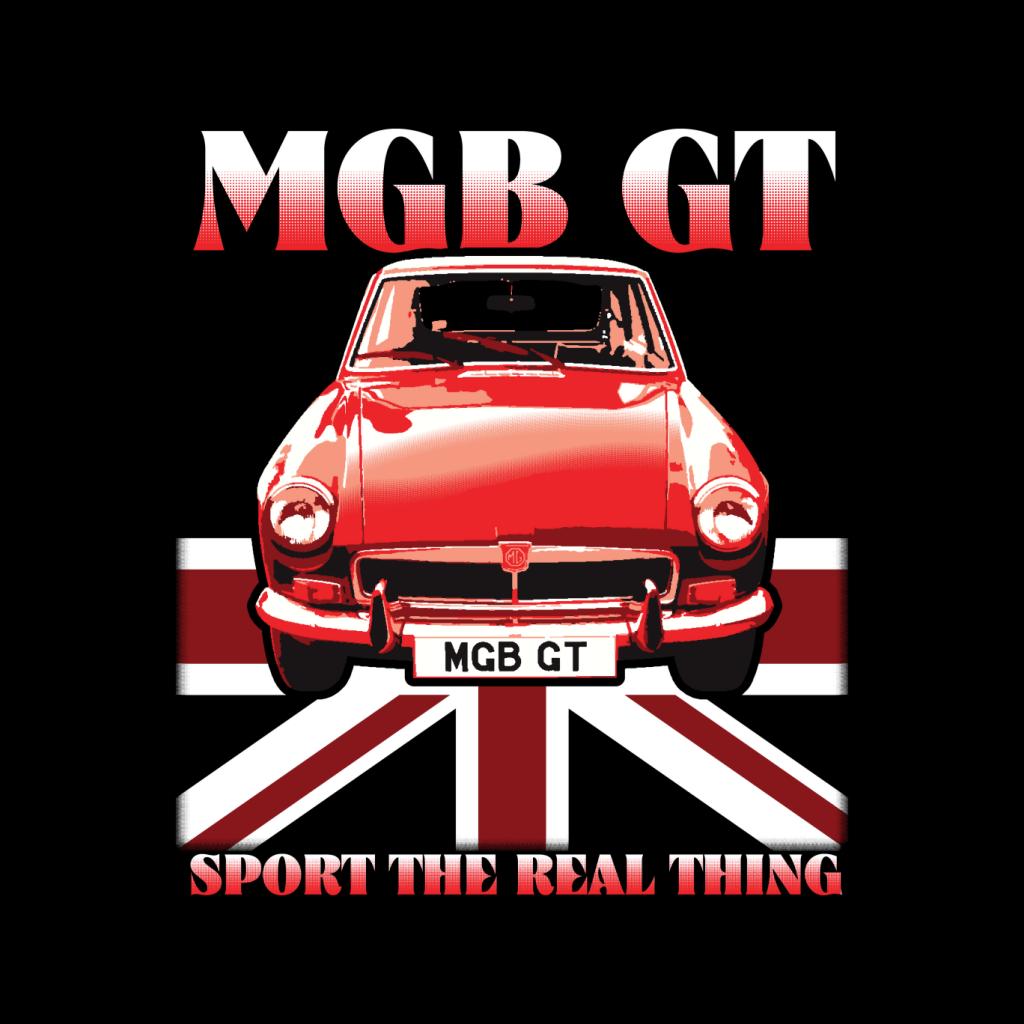 MG GT Sport The Real Thing British Motor Heritage Men's Hooded Sweatshirt-ALL + EVERY