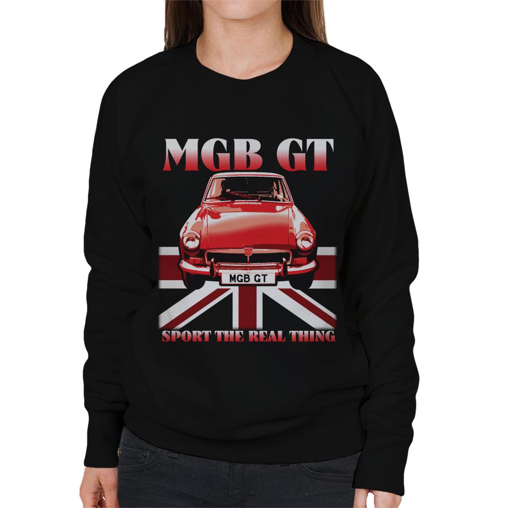 MG GT Sport The Real Thing British Motor Heritage Women's Sweatshirt-ALL + EVERY