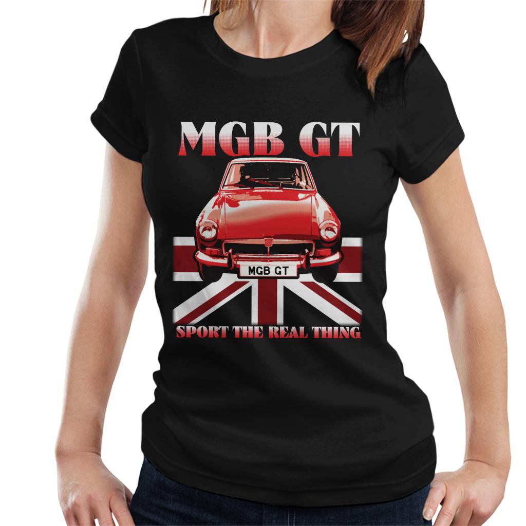 MG GT Sport The Real Thing British Motor Heritage Women's T-Shirt-ALL + EVERY