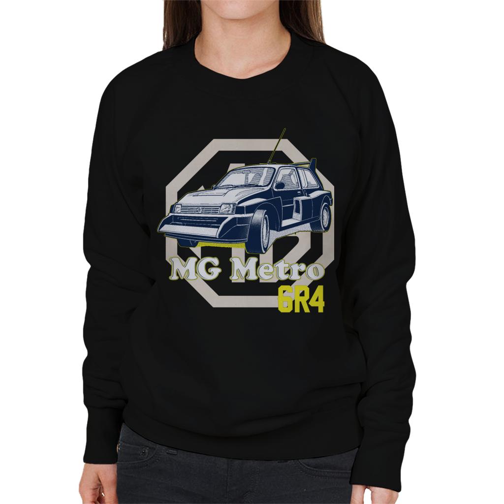 MG Metro 6R4 British Motor Heritage Women's Sweatshirt-ALL + EVERY