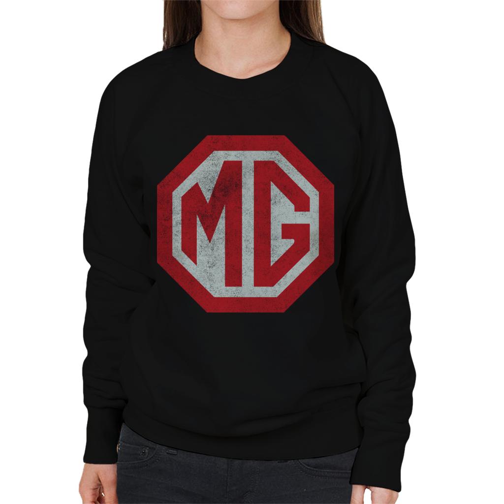 MG Classic Logo British Motor Heritage Women's Sweatshirt-ALL + EVERY