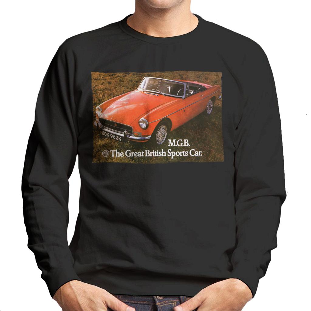 MG The Great British Sports Car British Motor Heritage Men's Sweatshirt-ALL + EVERY