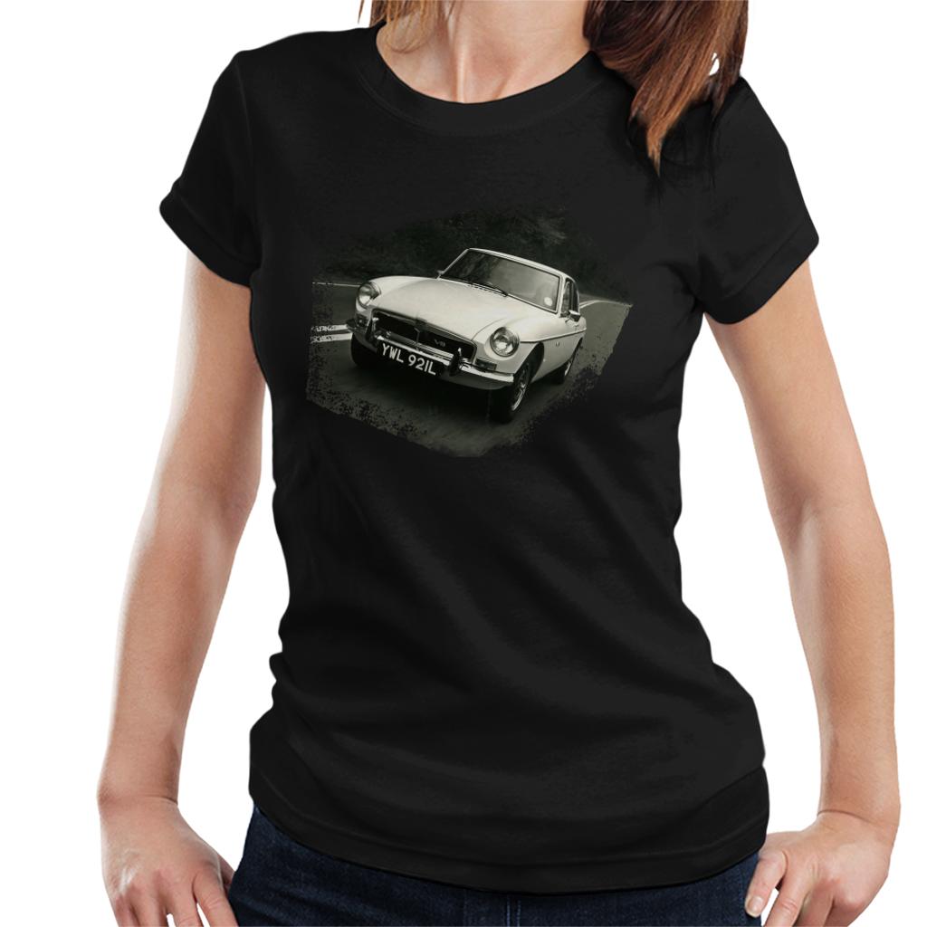 MG On The Road British Motor Heritage Women's T-Shirt-ALL + EVERY