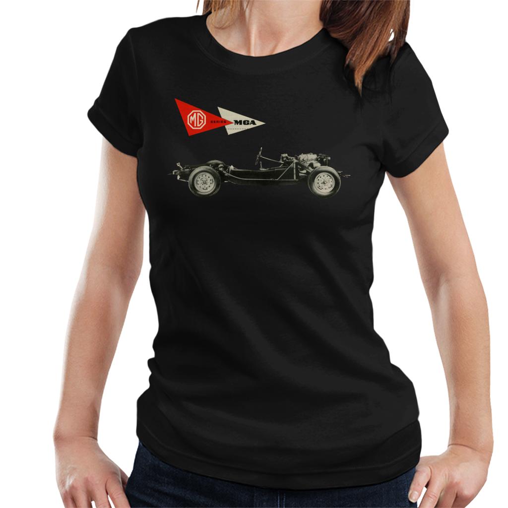 MG MGA Series British Motor Heritage Women's T-Shirt-ALL + EVERY