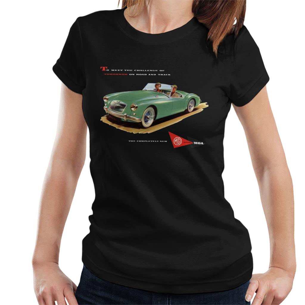 MG On Road And Track British Motor Heritage Women's T-Shirt-ALL + EVERY